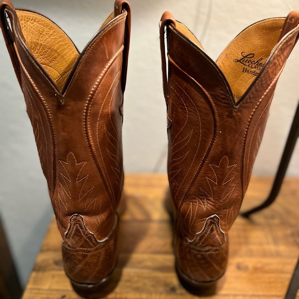 Lucchese western cayman